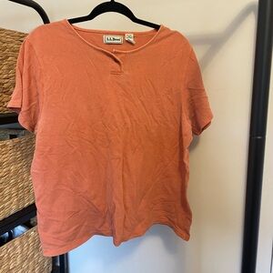 Vintage LL Bean short sleeve shirt - size XL